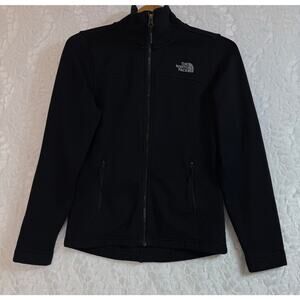 The North Face Full Zip Outdoor Jacket Fleece Inner Lining Black Women’s Size XS